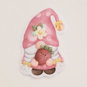 10/$10 Strawberry Gnome Sticker